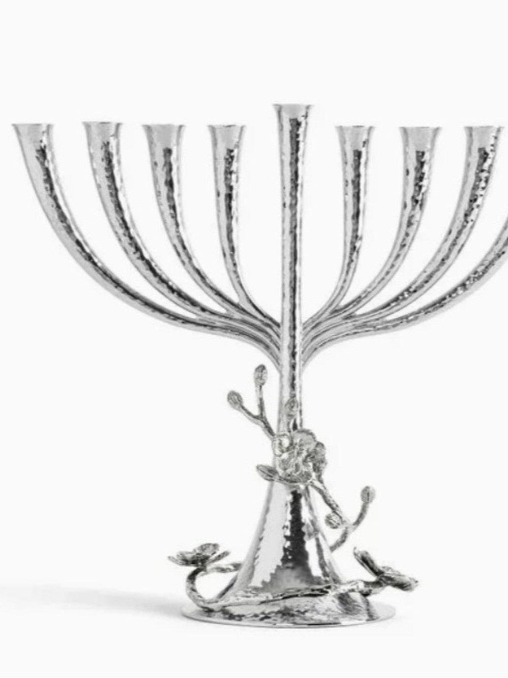Michael Aram White Orchid Menorah